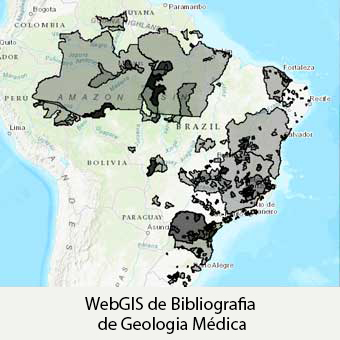 WebGIS de Bibliografia de Geologia Médica