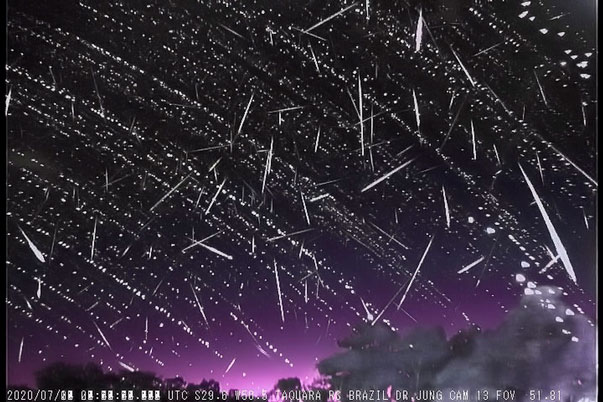 Chuva de meteoros Delta AquÃ¡ridas do Sul